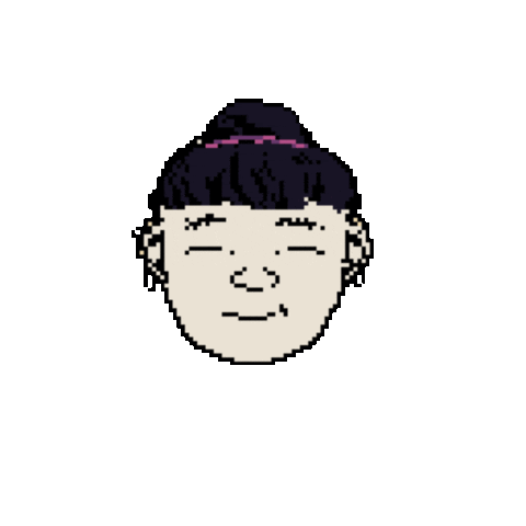 11m1_ari smile face elmonari Sticker