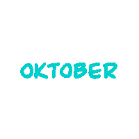 Monat Oktober Sticker