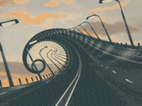 Skyway Satisfying GIF