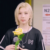 Flower Kiss GIF