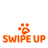 Swipe Up Sticker by 44 Cats