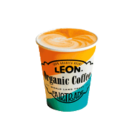 leon_restaurants coffee latte leon cappuccino Sticker