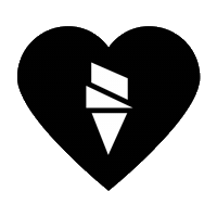 Heart Sticker by DistanceWear