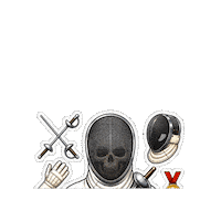 Skull Bien Dicho Sticker