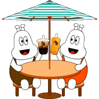 cheer teatime bubbletea milktea yamcha Sticker