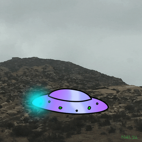 Flying Saucer GIF