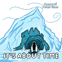 Polar Bear News Sticker by VeeFriends