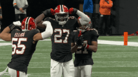 James Pearce Smile GIF by Atlanta Falcons