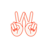WomenIndex womenindex manoswin Sticker