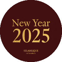 New Year Christmas Sticker by Selamlique Istanbul