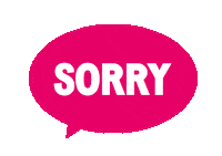 Sorry Tekst Sticker by Essent