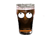 Cold Beer Sticker by 100Thanks