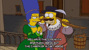 Happy Season 20 GIF by The Simpsons