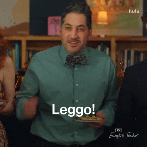 Celebrate Lets Go GIF by English Teacher FX