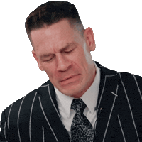 Disgusted John Cena Sticker