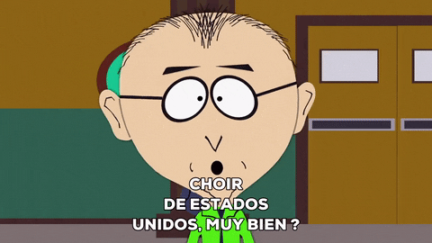 asking mr. mackey GIF by South Park 