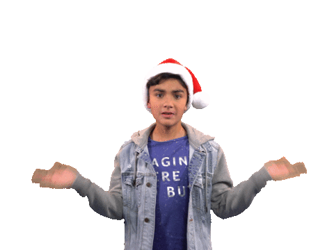 excited merry christmas Sticker by RAZE
