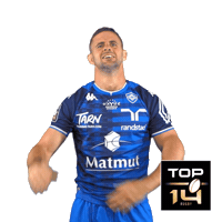 Top 14 Co Sticker by Ligue Nationale de Rugby