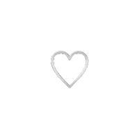 Heart Silver Sticker by Village Church