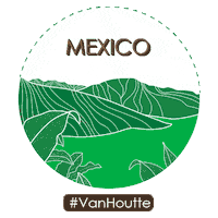 Coffee Mexico Sticker by VanHoutte
