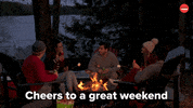 Cheers Weekend GIF by BuzzFeed