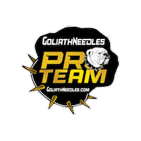 Pro Team Dog Sticker by Goliath Needles