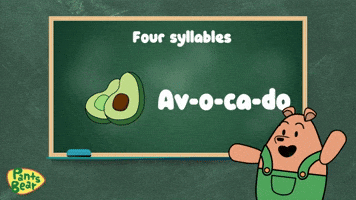 Syllables in English  | #PantsBear