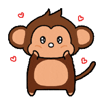 Heart Love Sticker by Chimpers