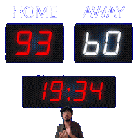 60 Away Sticker