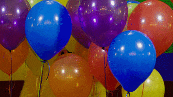 trinitycollege celebrate birthday happy birthday balloons GIF