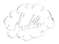 Oh Hello Sticker