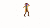 Jump Disappear GIF