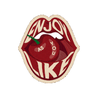 Cherry Ciliegie Sticker by Ratafia Rossi