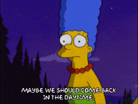 marge simpson regret GIF
