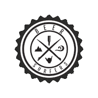 Beer Sun Sticker by BEERSURFERS