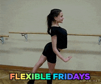 Flex Fridays GIF