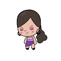 Girl Wow Sticker by Squeaky and Roy