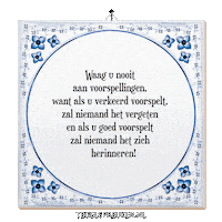 Humor Wijsheid Sticker by Tegelspreuken.nl