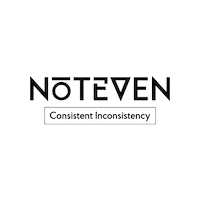 Notevenbrand proud to wear noteven consistent inconsistency noteven brand Sticker
