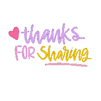 mintscriptco heart rainbow thank you thanks Sticker