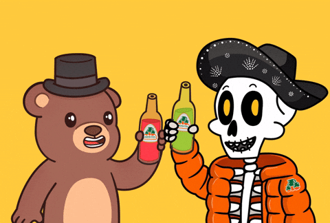 Celebrate Teddy Bear GIF by BEARISH