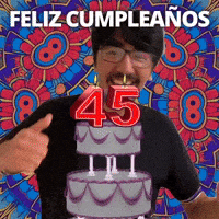 ¡Feliz 45.º cumpleaños!