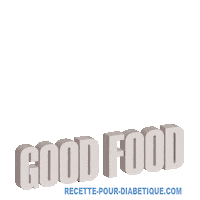 Bon Appetit Food Sticker by Recette pour diabétique