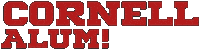 Cornell Homecoming Sticker by Cornell University