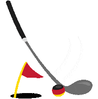 golfing germany Sticker by Deutsche Hochschule für Prävention und Gesundheitsmanagement