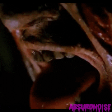 a nightmare on elm street horror movies GIF by absurdnoise