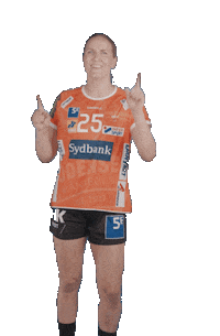 Orange Handball Sticker by Odense Håndbold