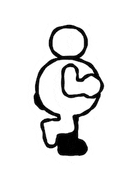 Steppin Sticker by Gregory Darroll