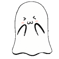Halloween Ghost Sticker
