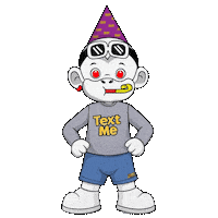 Message Me Sticker by Zhot Shop